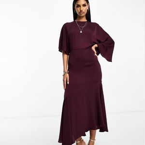 Burgundy ASOS Dress